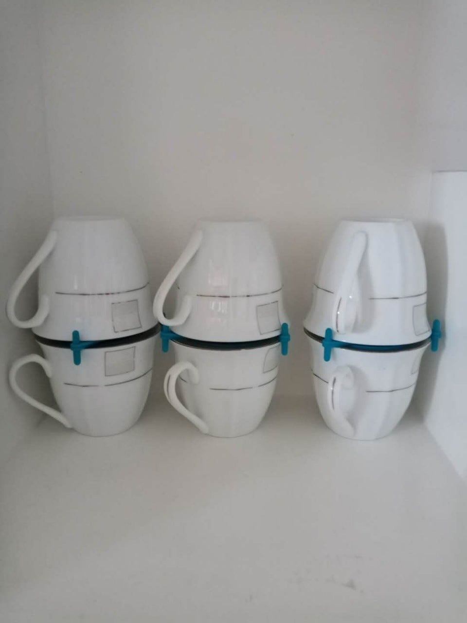 Importikaah-Glass-coffee-mug-organizer-set-of