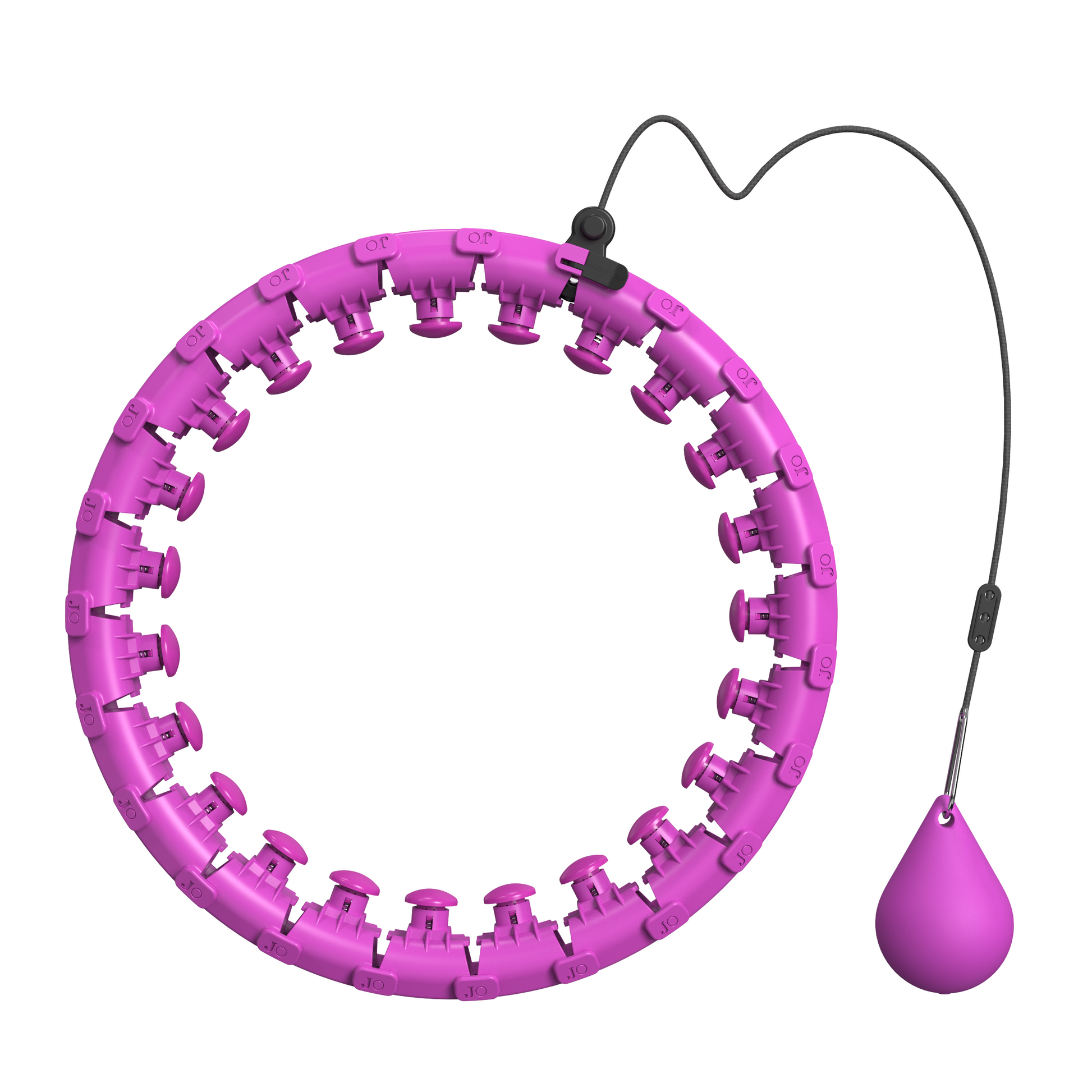 Adjustable-weighted-ball-hula-hoop-from-Importikaah's-Fitness-Star-Trio-series