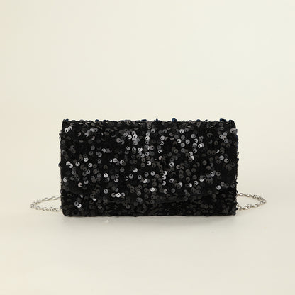 Stylish-horizontal-square-sequins-handbag