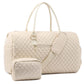 Stylish-quilted-carousel-wash-bag-in-beige-plaid