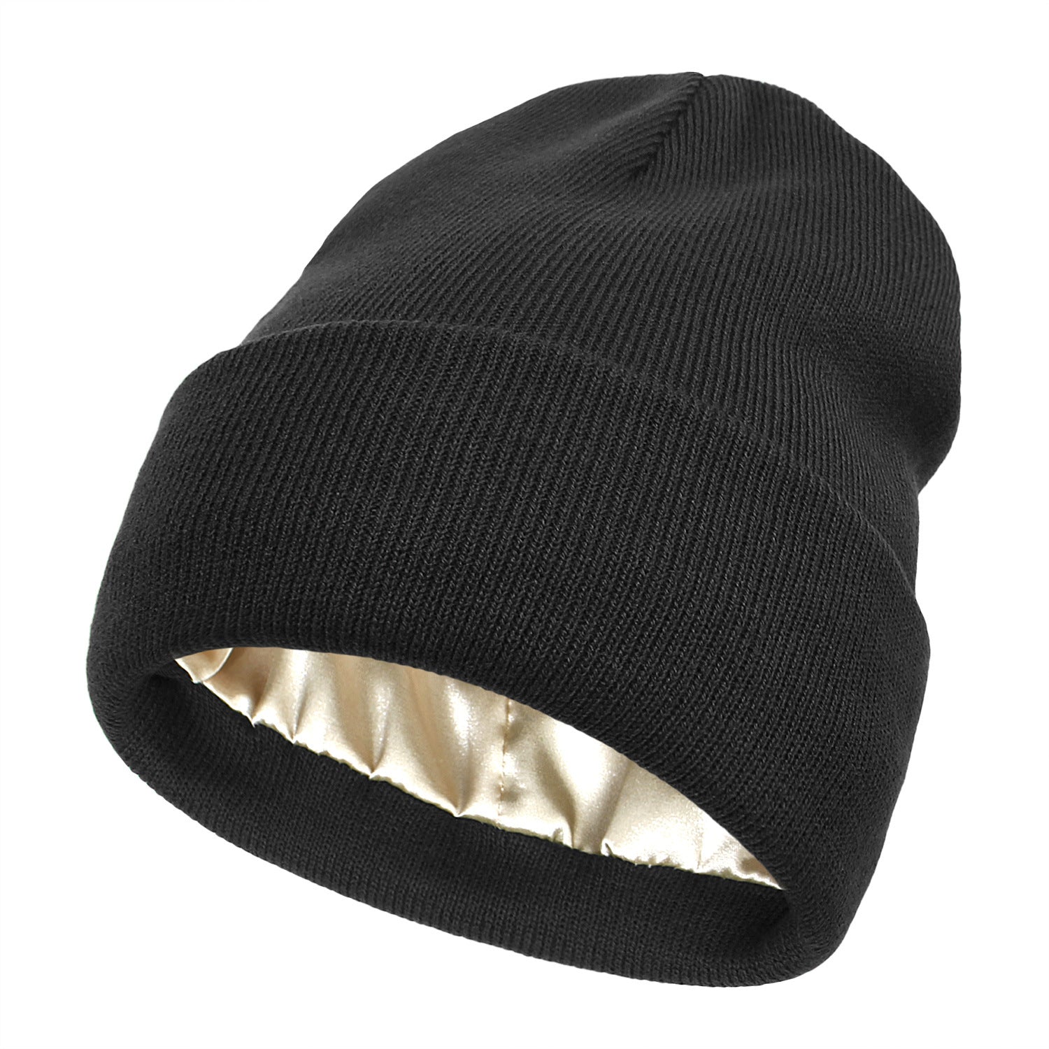 Importikaah-Stylish-Satin-Beanie-designed-comfort-hair-care-high-quality-smooth-satin-fabric-luxurious-feel-helping-reduce-hair-friction-breakage-moisture-loss