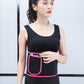 Importikaah-Adjustable-black-slimming-belt-snug-fit-featuring-built- phone-pocket-front-easy-access-support-shape-waist-stretchable