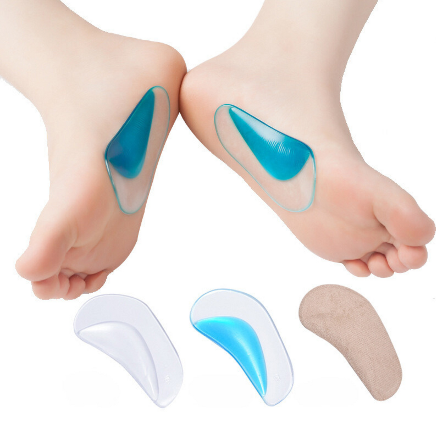 Eversion-Support-Insoles-Half-Silicone-Design-for-Adult-Arch-Correction-Importikaah-Quality