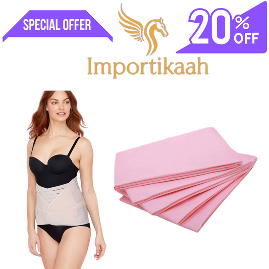 Importikaah-3-in-1-Postpartum-Belt-Supportive-Belly-Wrap