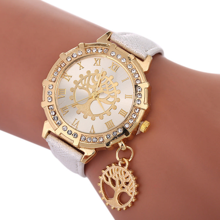 stylish-womens-watch-colorful-tree-of-life-graphic