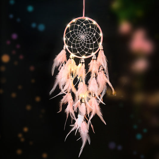 boho-bliss-indian-feather-dream-catcher-pendant