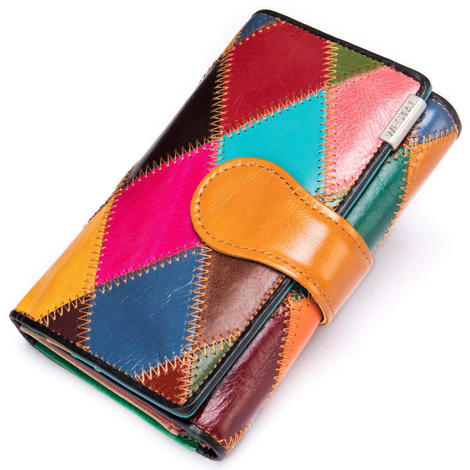 Stylish-multi-card-genuine-leather-coin-purse#ChicAccessories