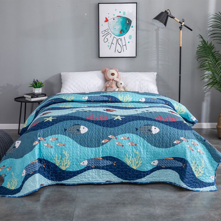 Quilted-Air-conditioning-Bed-Cover-Keep-Cool-in-Summer