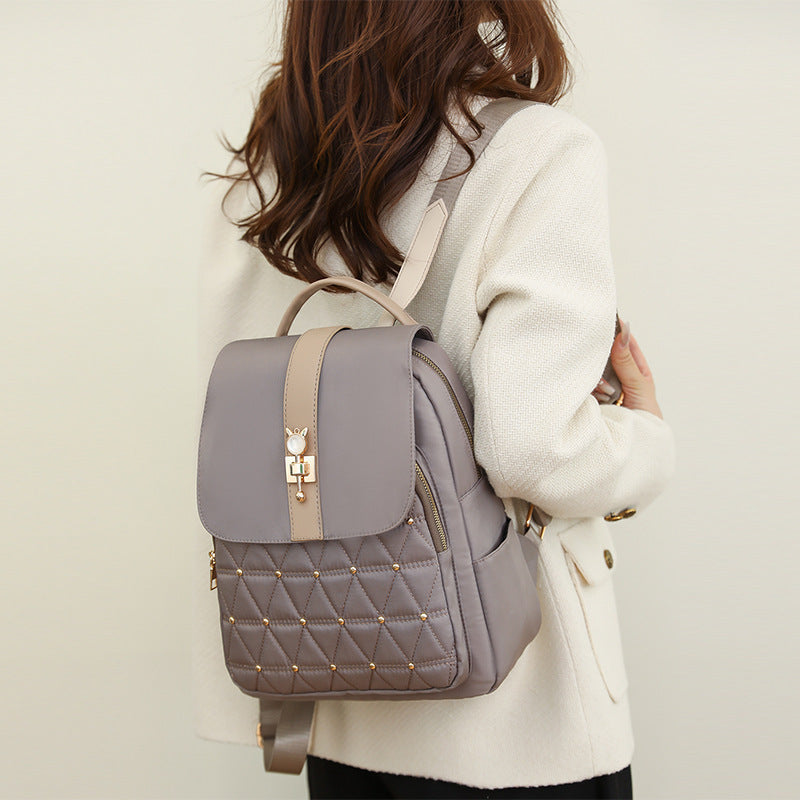 Chic-Diamond-Backpack-front-view-