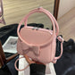  Red-medium-soft-PU-shoulder-bag-with-bow