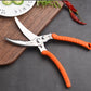 ergonomic-semi-automatic-chicken-fish-scissors-importikaah-durable-stainless-steel-sharp-cutting-edges