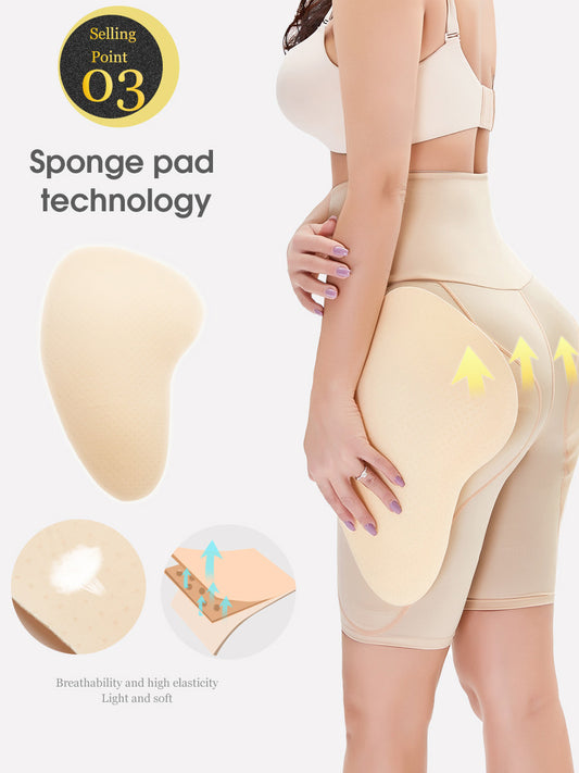 Padded Enhancer Women Hip Pads Shapewear Hip Enhancer Butt and Hip Padded Hip  Dip Pads All One Bodysuit (Beige, XXL) : : Clothing, Shoes &  Accessories