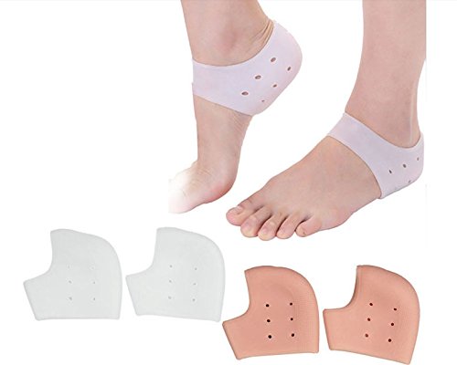 Importikaah Silicone Gel Heel Socks Moisturizing For Cracked Heel (Pair)