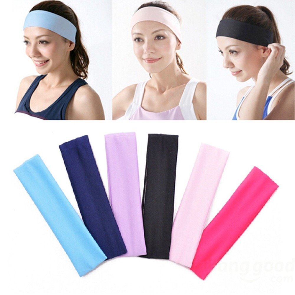Importikaah Yoga Sports Head Bands 3 Pieces For Woman Also Used As Beauty Parlour Head Bands