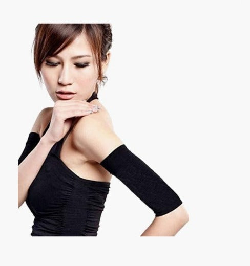 Importikaah Women's Slimming Arm Shaper (81669736, Black, Free Size)