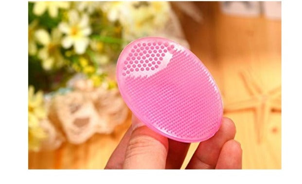 Importikaah Silicone Face Brush Silicone Face Scrubber, Face Brush, Face Scrubber Exfoliator, Face Cleansing Brush, Exfoliating Brush, Face Wash Brush, Silicone Face Brush (3 Piece)