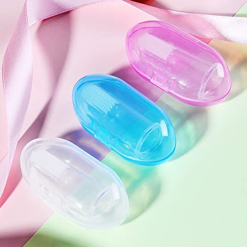 Importikaah Thumb Sleeve Toothbrush for Training Teething - Infant & Toddles & Lids Teeth Brush Soft Babies Toothbrushes Oral Cleaning Massager to Train Your Child Healthy Oral Habits (5 Piece