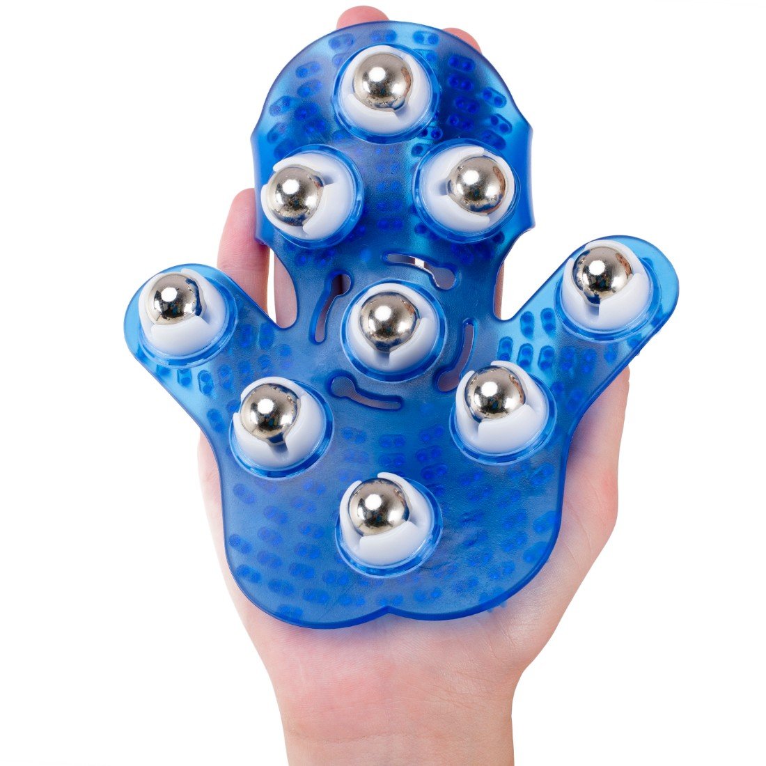 Importikaah-Palm-Shaped-Glove-body-massager-metal-roller