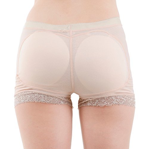 FUTATA Women Butt Lifter Padded Panties Hip Enhancer Panties High Waist  Butt Lifter Shapewear Tummy Control Underwear Seamless Slim Briefs Panty 