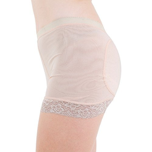 Women's Seamless Butt Lifter Padded Shapewear Lace Panties Butt
