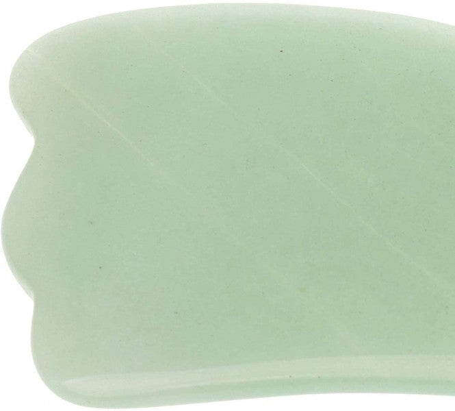 Importikaah Green Jade Guasha Board Whole Body Face Massage Handheld Beauty Facial Scrubs Tools
